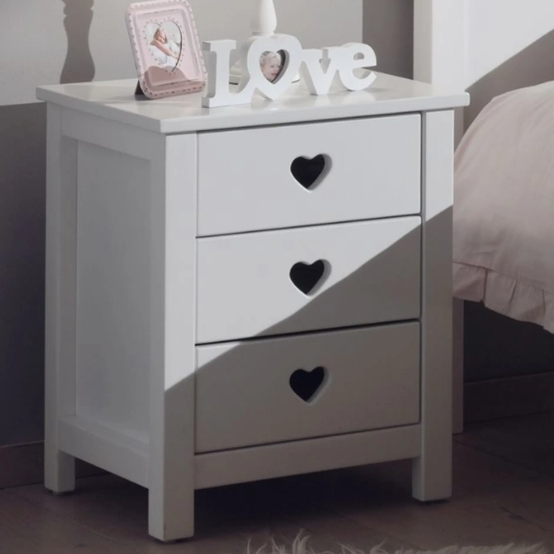 Kinderzimmer-Kombination Amori 9-weiß