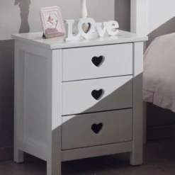 Kinderzimmer-Kombination Amori 1-Weiß