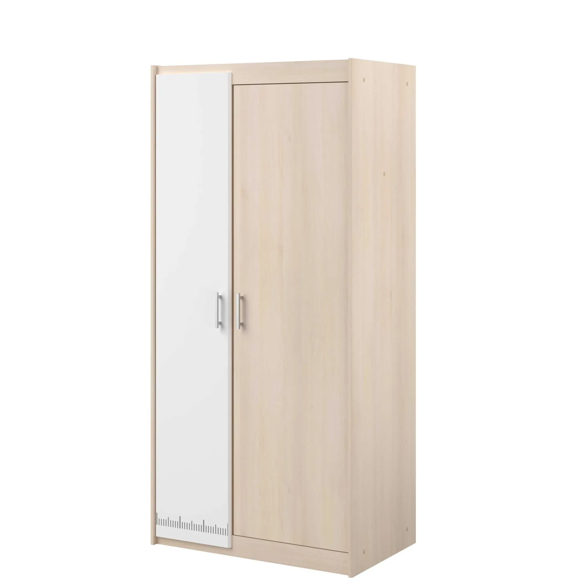 Kinderzimmerkombination Charly 90x200 | Halbhohes Bett und Kleiderschrank