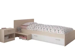 Kinderzimmerkombination Charly 90x200 | Kinderbett, Nachttisch