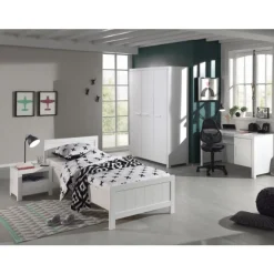 Kinderzimmer-Kombination Erik 3-Weiß