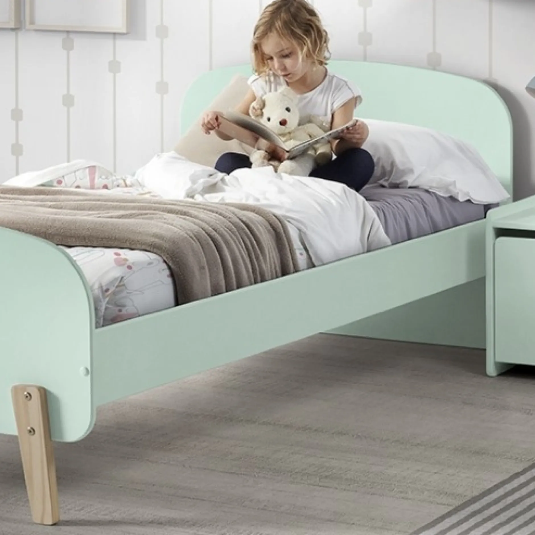 Kinderzimmer Kombination 1 Kiddy-mintgrün