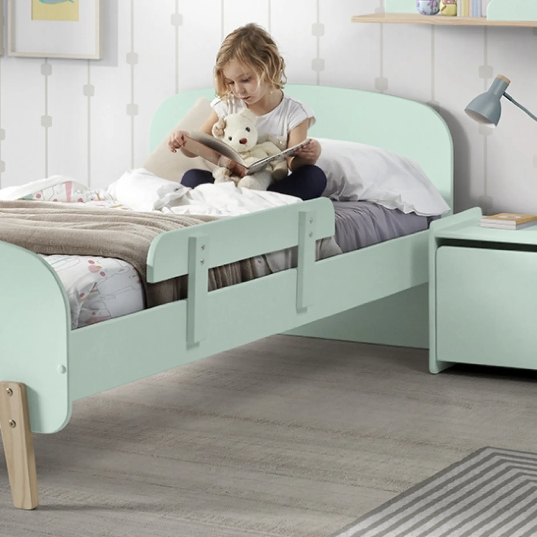 Kinderzimmer Kombination 2 Kiddy-mintgrün