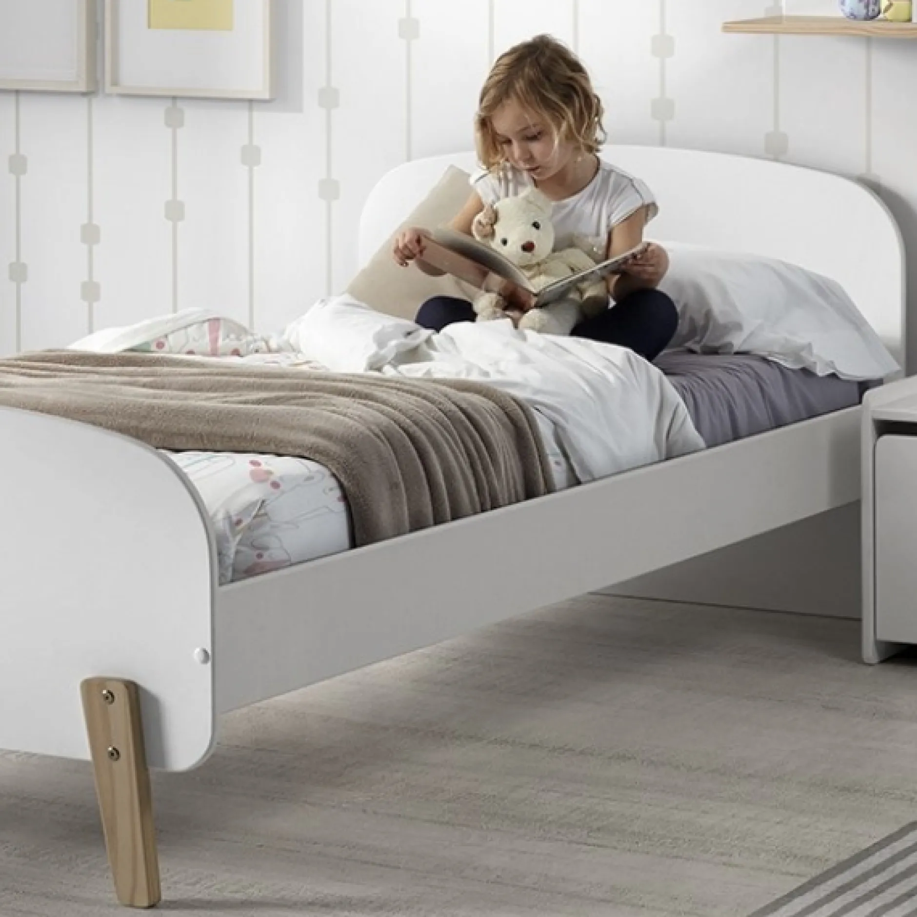 Kinderzimmer Kombination 9 Kiddy-weiß