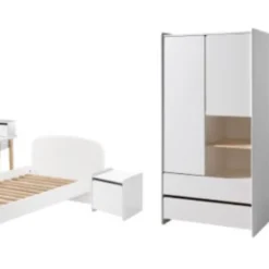 Kinderzimmer Kombination 9 Kiddy-weiß