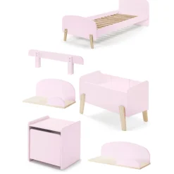 Kinderzimmer Kombination 7 Kiddy-pink