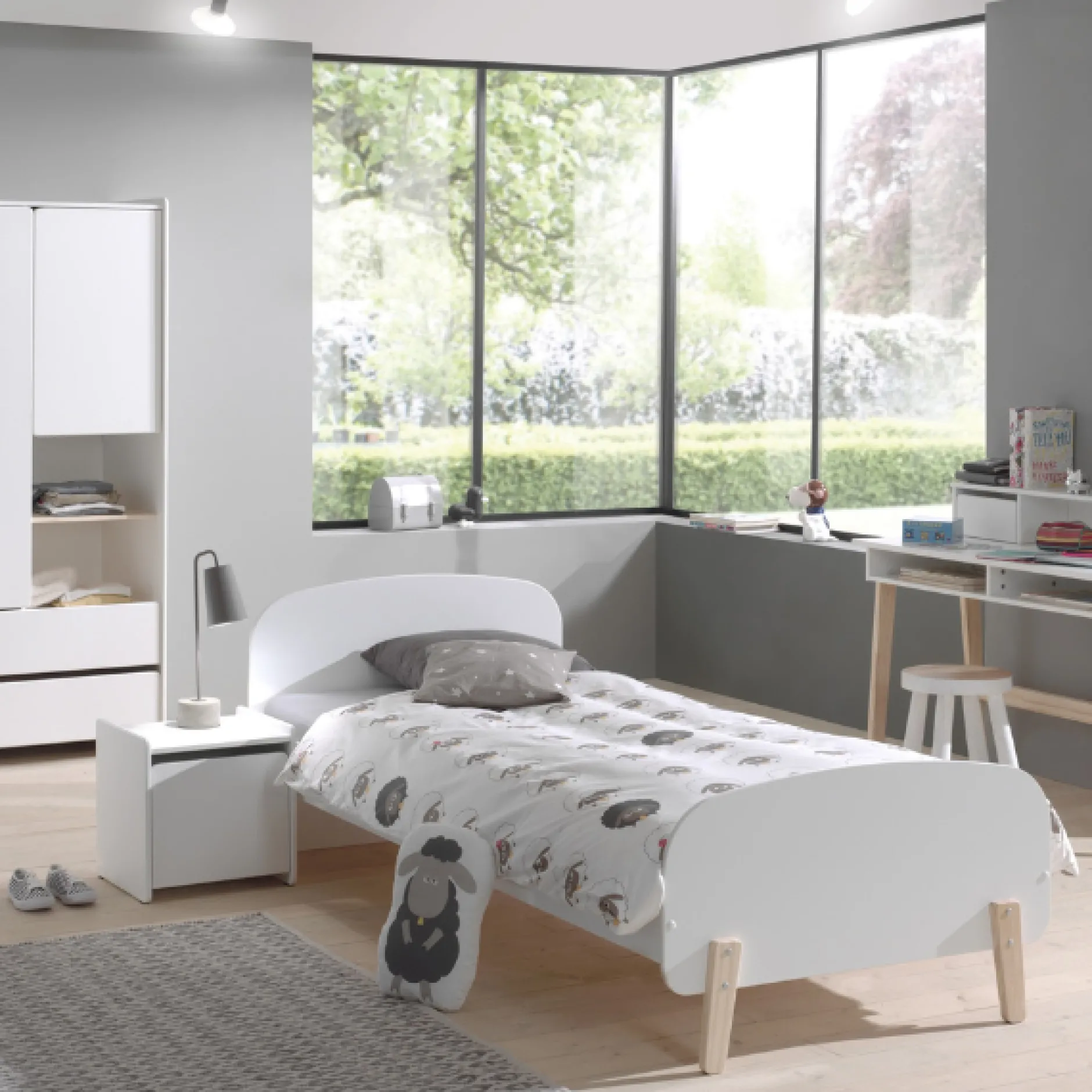 Kinderzimmer Kombination 10 Kiddy-weiß