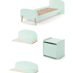 Kinderzimmer Kombination 4 Kiddy-mintgrün
