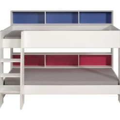 Kinderzimmerkombination Leo/Galaxy | Etagenbett, Bett-Schubladen-Set, Kleiderschrank