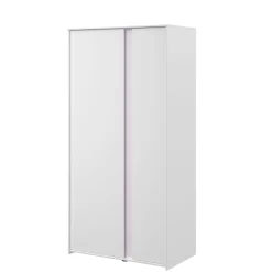 Kinderzimmer Rue | Einzelbett, Nachttisch-Set, Nachttisch, Kleiderschrank, Kommode