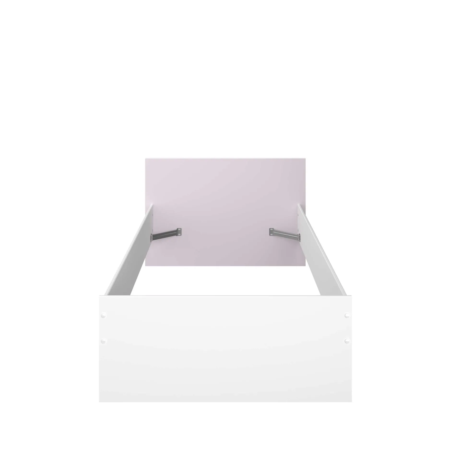 Kinderzimmer Rue | Einzelbett, Nachttisch-Set, Nachttisch, Kleiderschrank, Kommode