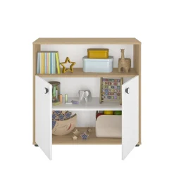Kinderzimmer-Set Arthur | Verstellbares Bett und Kommode | Artisan Oak Design