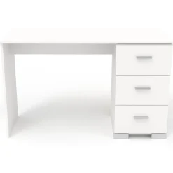 Kinderzimmer-Set Galaxy | Einzelbett, Schreibtisch | Weiß