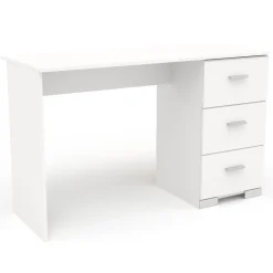 Kinderzimmer-Set Galaxy | Einzelbett, Schreibtisch, Kleiderschrank | Weiß