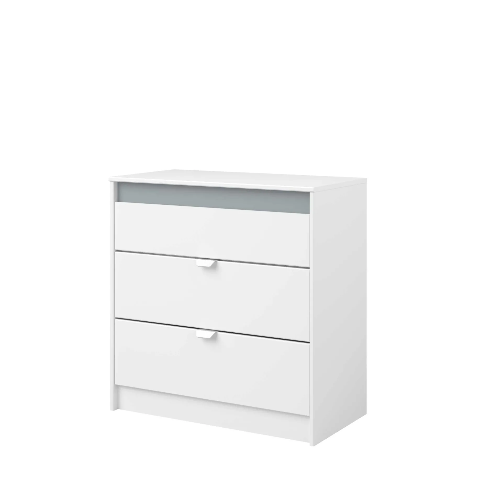 Kinderzimmer-Set Rue | Halbhochbett, Kleiderschrank, Kommode