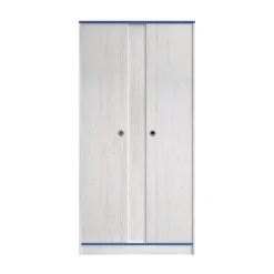 Kinderzimmer-Set Smoozy | Kinderbett, Kleiderschrank und Nachttisch | Weiß