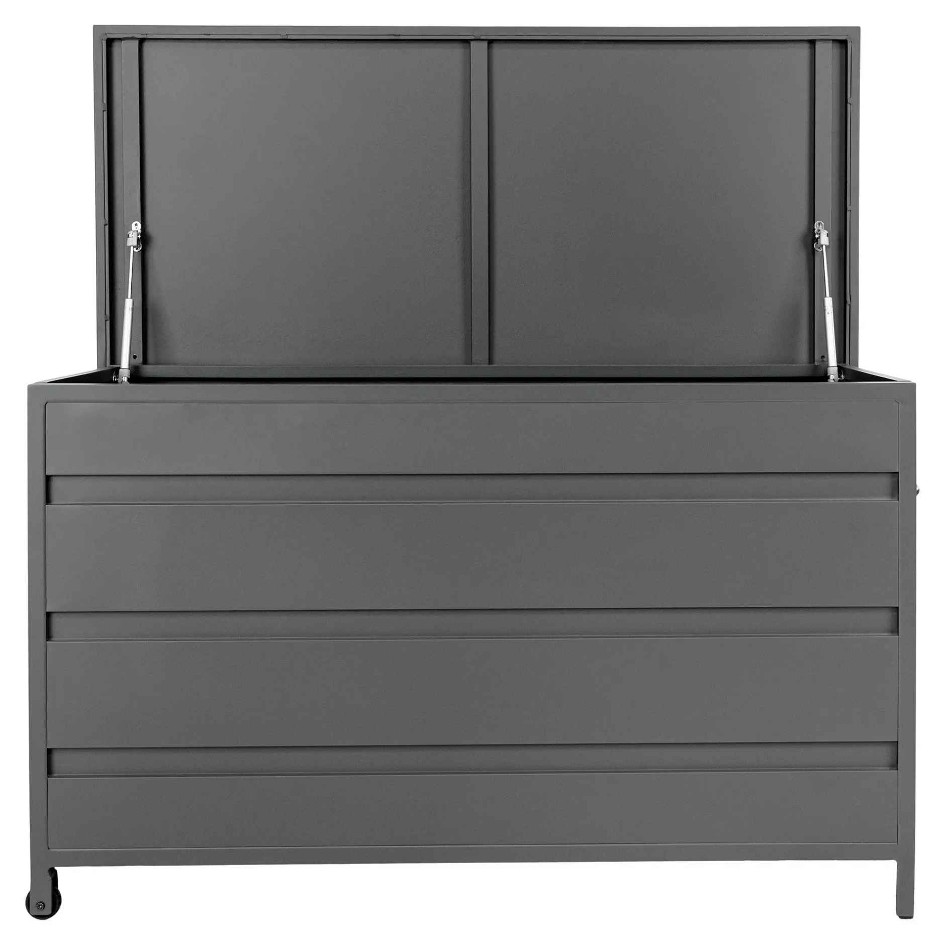 Kissenkasten Cassis 650L - Grau Aluminium