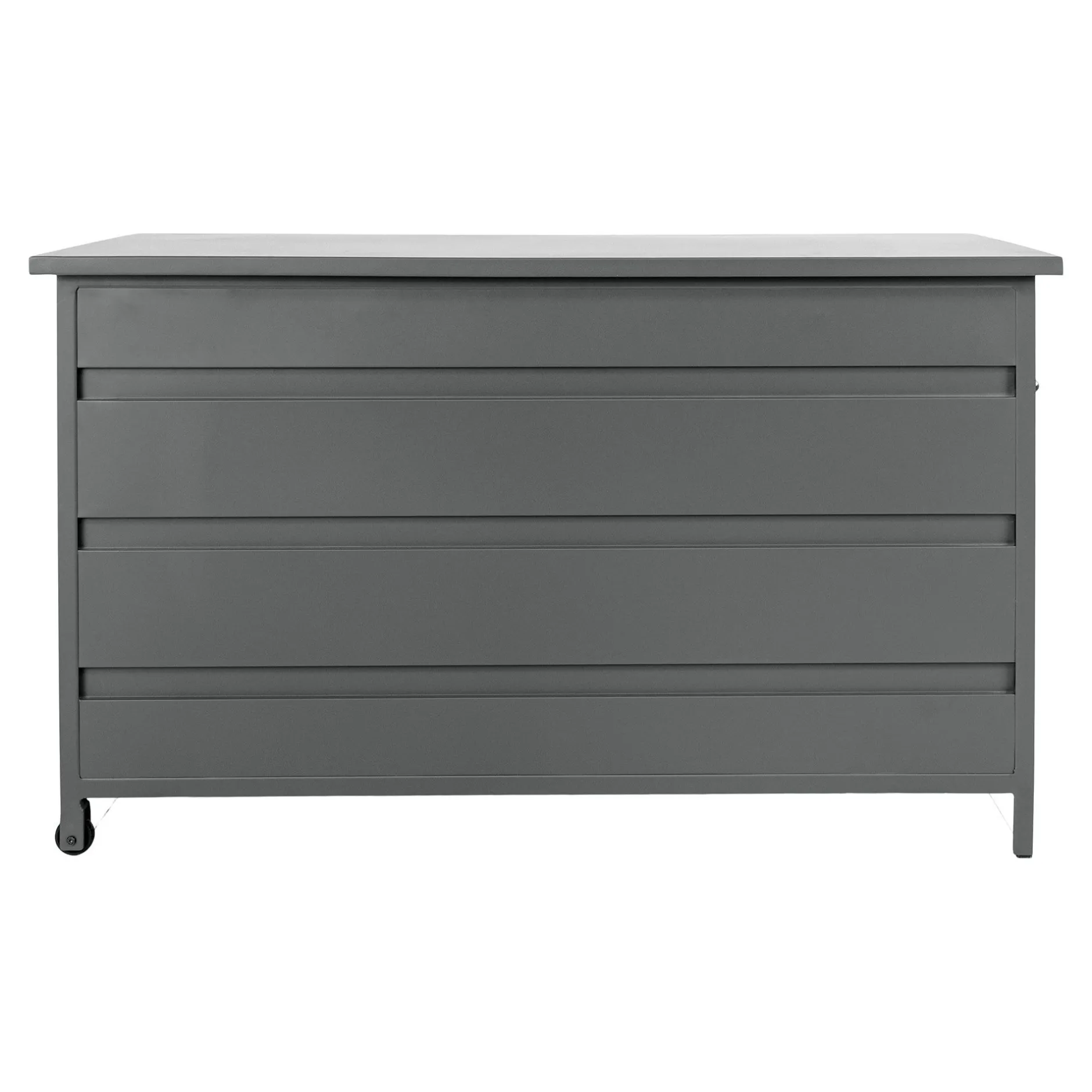 Kissenkasten Cassis 650L - Grau Aluminium
