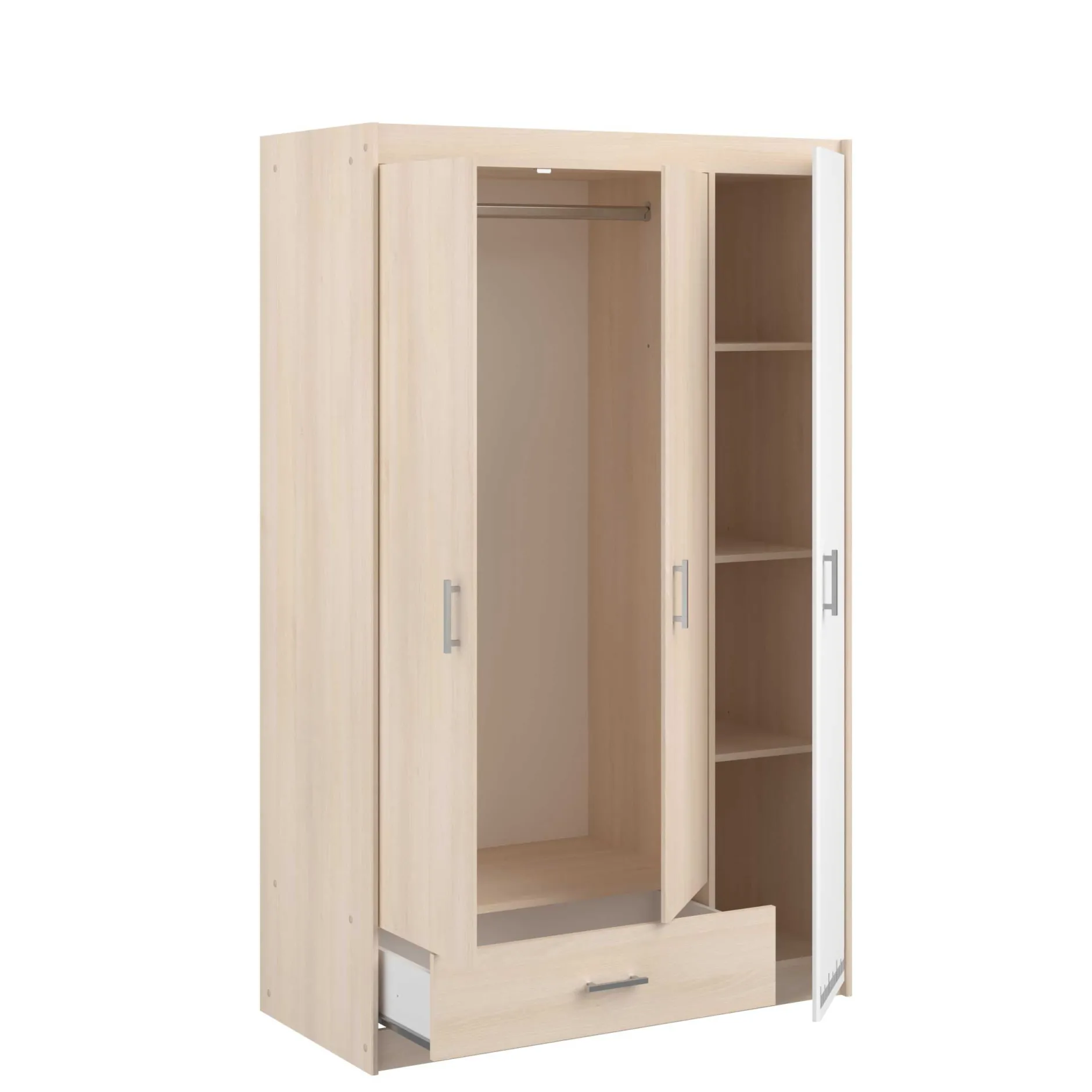 Kleiderschrank Charly 3 Türen