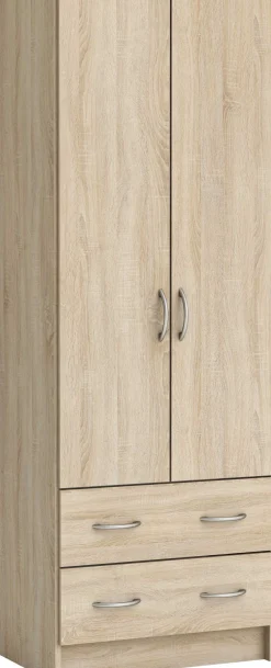 Kleiderschrank Diete-gebürstete Eiche
