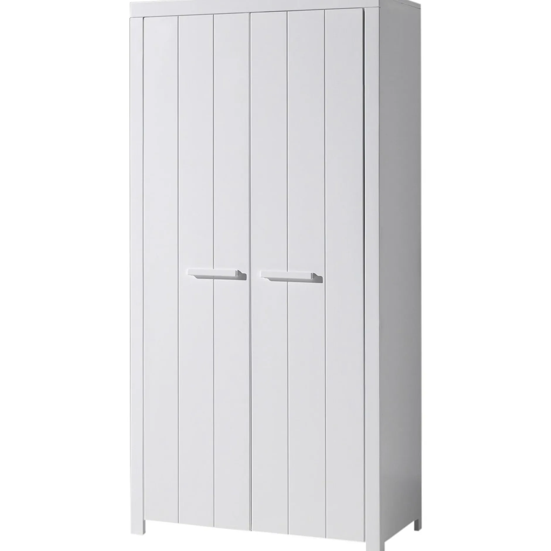 Kleiderschrank Erik 2-türig - weiß