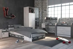 Kleiderschrank Fabric 2-türig
