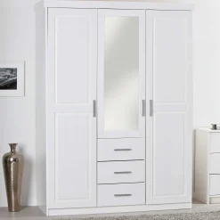 Kleiderschrank Geraldo - weiß