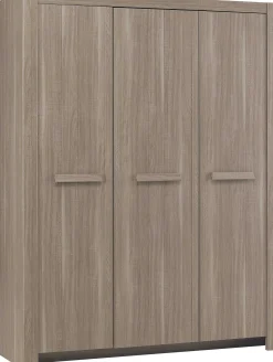 Kleiderschrank Haron mit 3 Türen