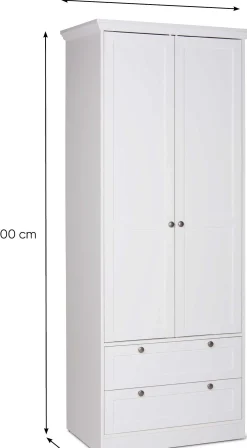 Kleiderschrank Landwood 2 Türen