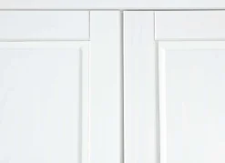 Kleiderschrank Leon mit 3 Türen - weiß