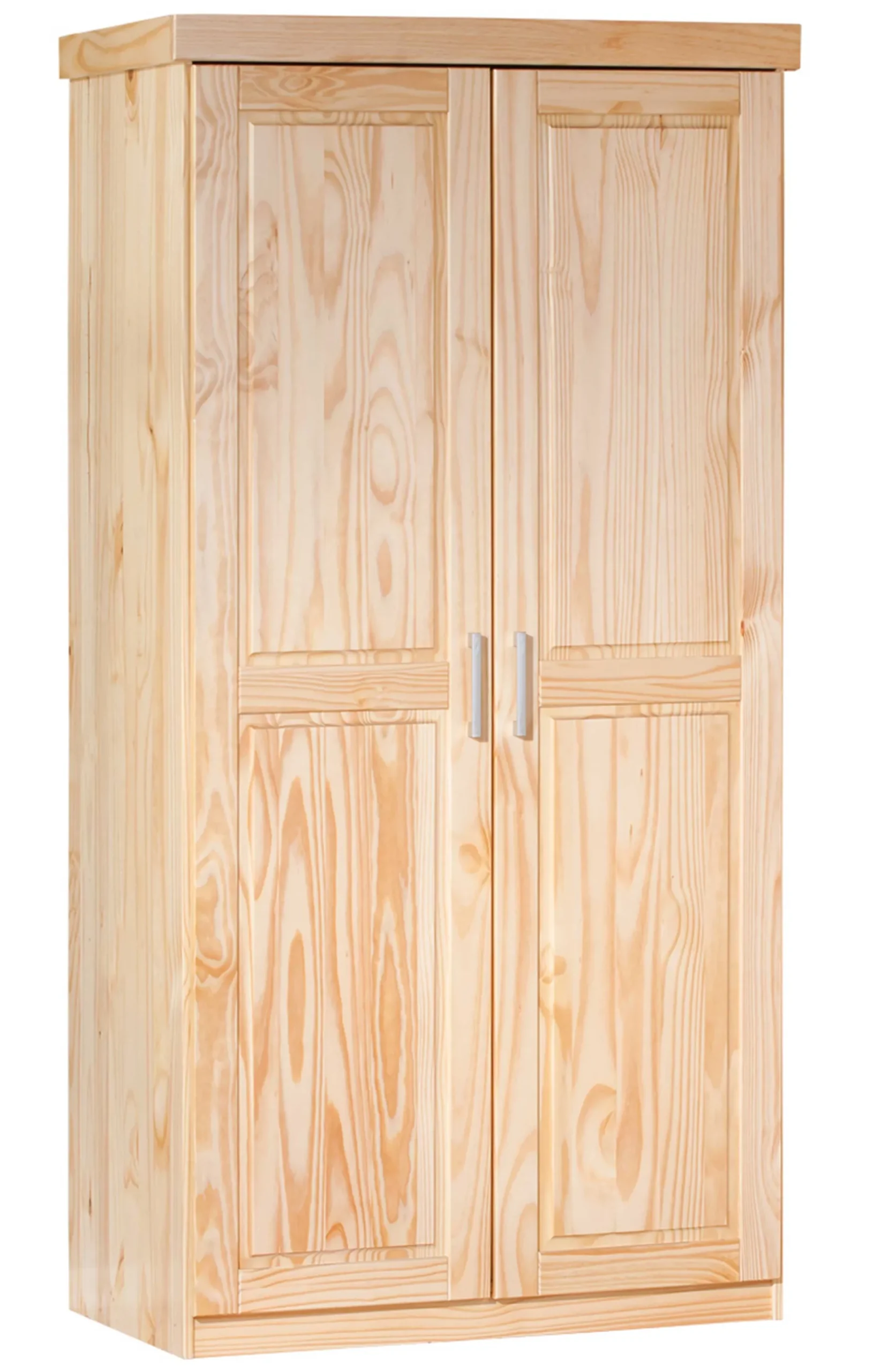 Kleiderschrank Leon 2 Türen - Kieferholz