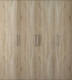 Kleiderschrank Nikkie 160 cm-sonoma Eiche
