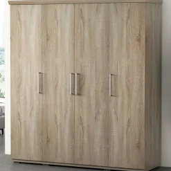 Kleiderschrank Nikkie 160 cm-sonoma Eiche