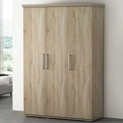 Kleiderschrank Nikkie 120 cm-sonoma Eiche