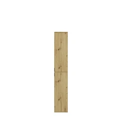 Kleiderschrank Projekt X Emob - Artisan Eiche - 213x193x34 cm - Natur