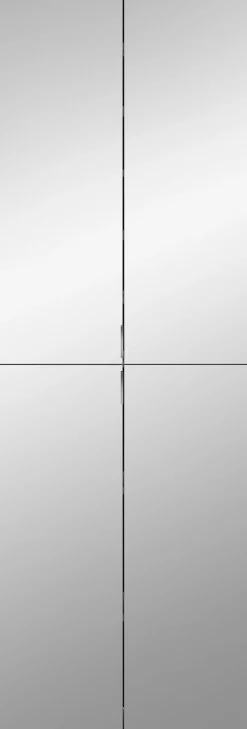 Kleiderschrank Projekt X Emob Artisan Eiche mit Spiegel 122x193x34 cm
