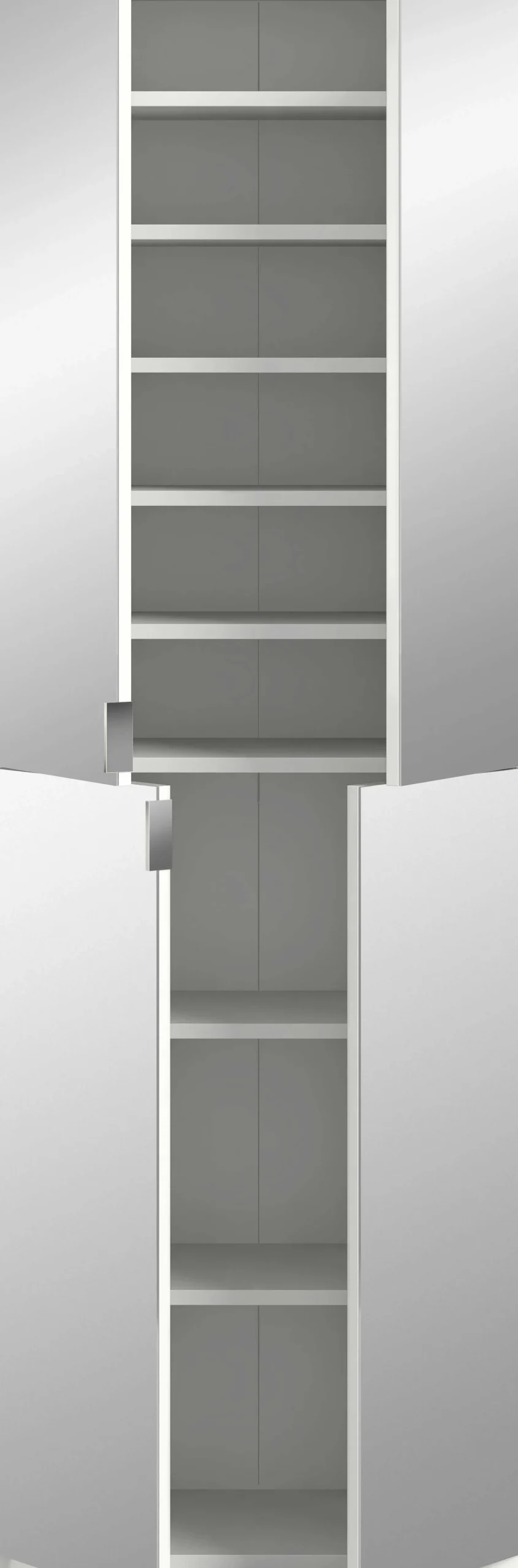 Kleiderschrank Projekt X Emob Artisan Eiche mit Spiegel 122x193x34 cm