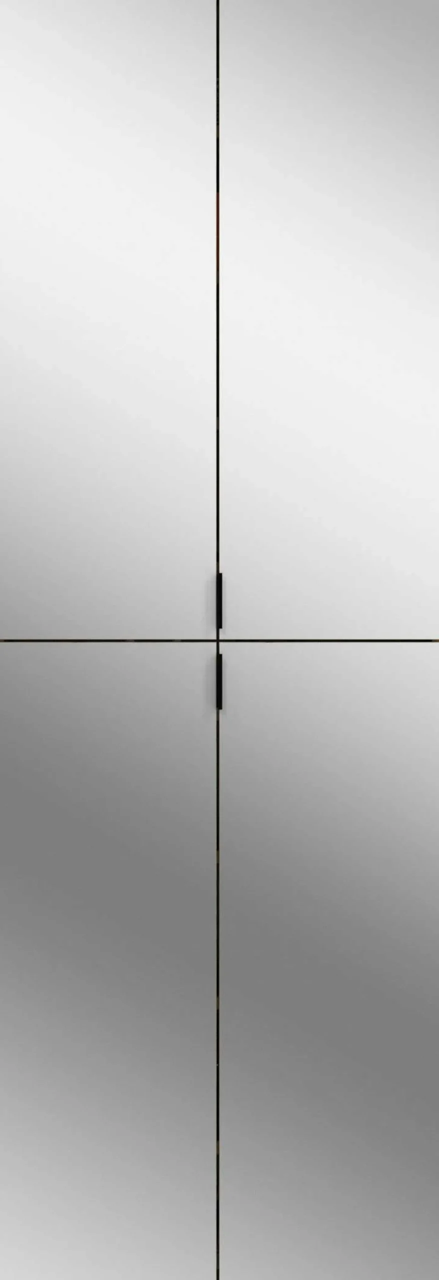 Kleiderschrank Projekt X Emob - Artisan Eiche Spiegel - 122x193x34 cm