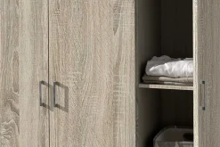 Kleiderschrank Ray 120cm mit 3 Türen - Sonoma Eiche