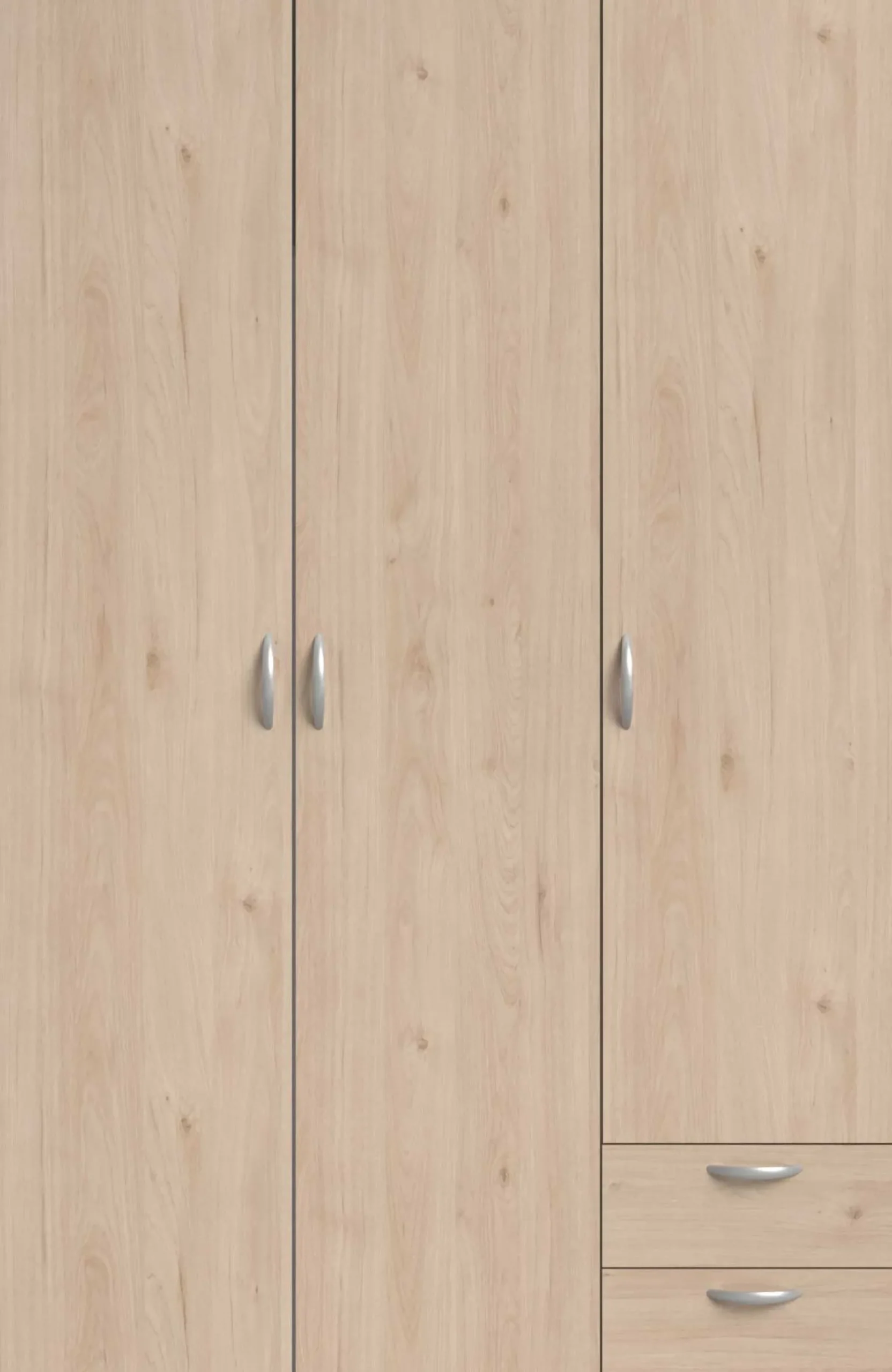 Kleiderschrank Salvador | 3 Türen, 2 Schubladen | Jackson Oak