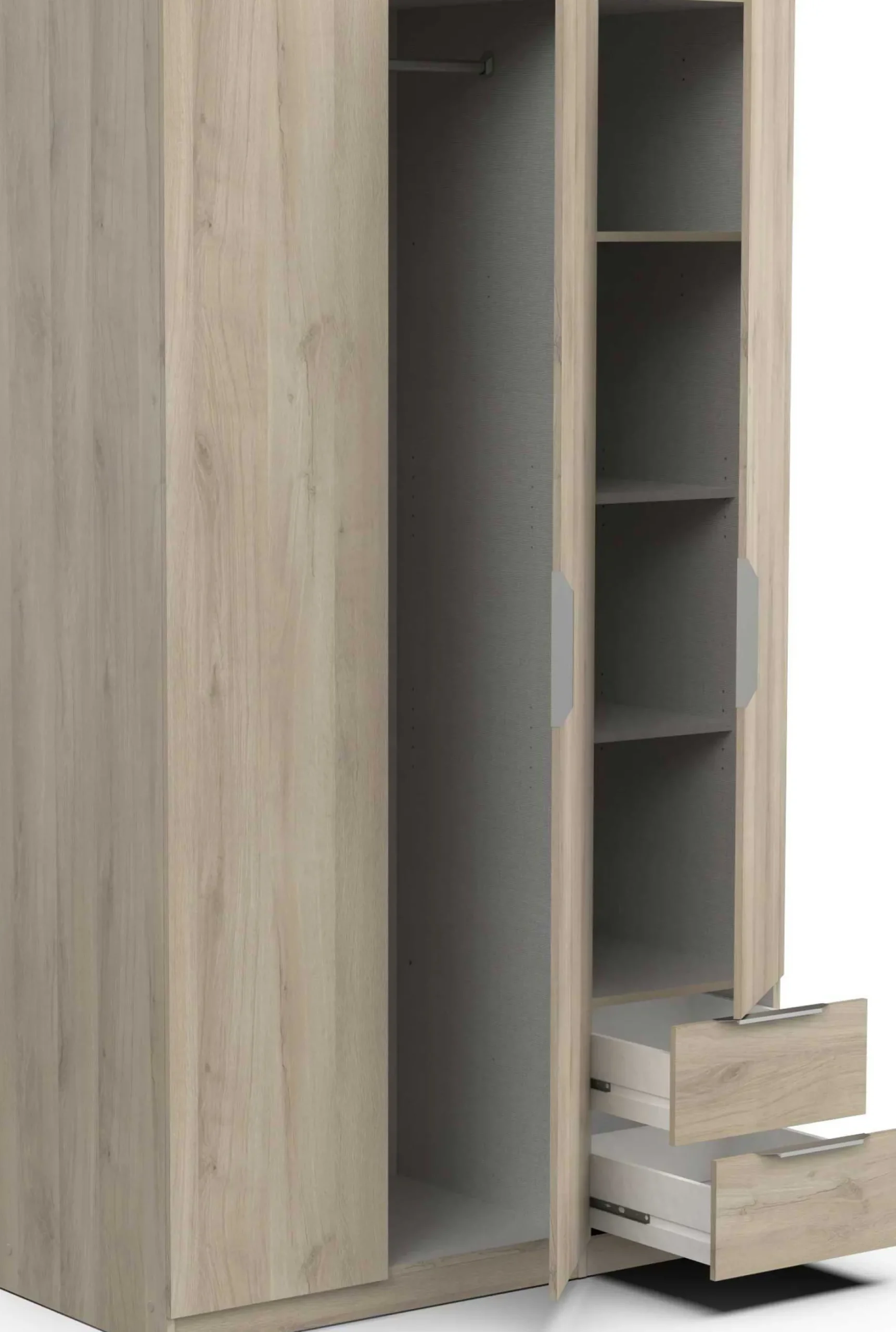 Kleiderschrank Spectre 120cm - Eiche