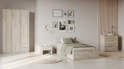 Kleiderschrank Spectre 120cm - Eiche