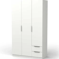 Kleiderschrank Spectre 120cm - matt weiß