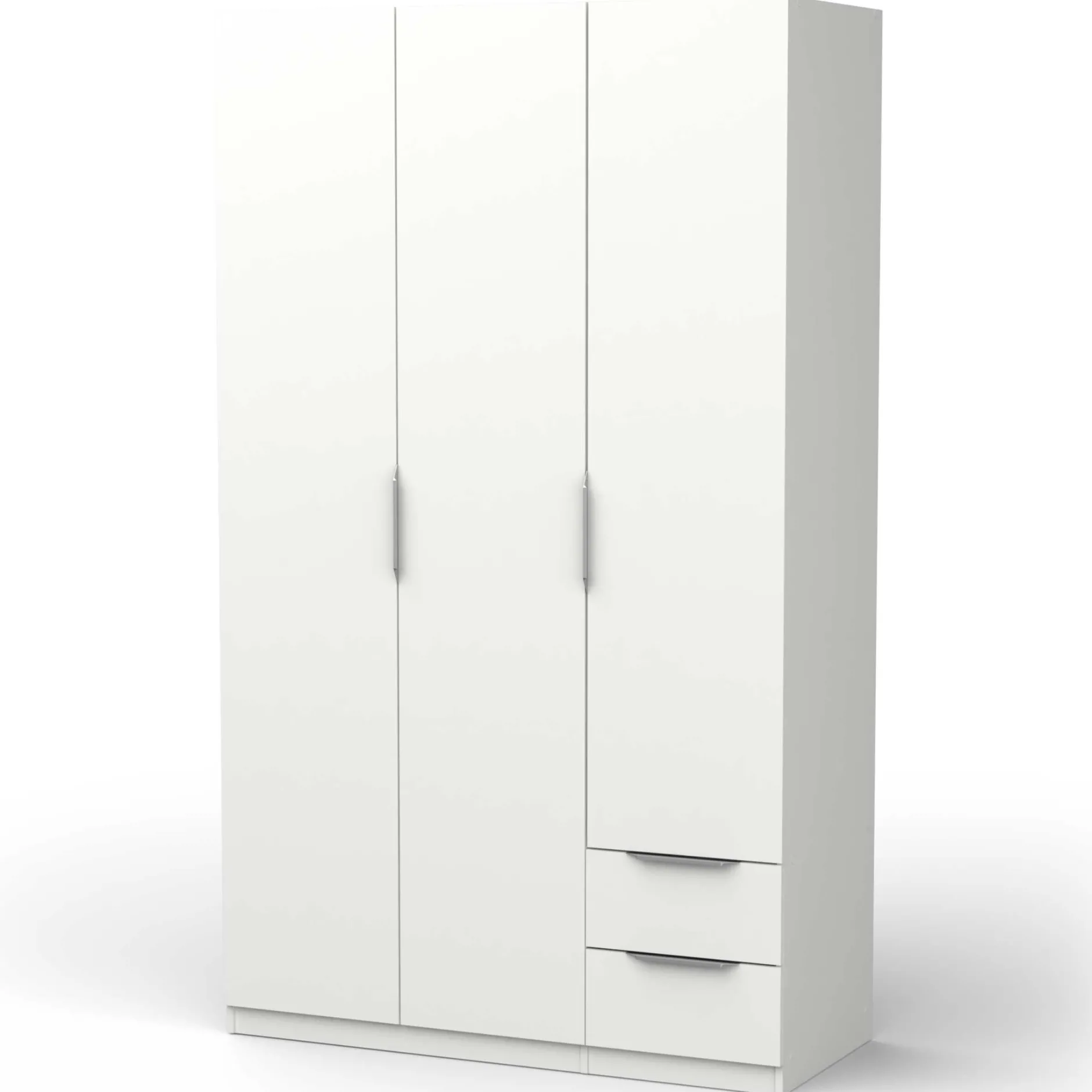 Kleiderschrank Spectre 120cm - matt weiß