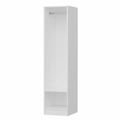 Kleiderschrank Woody Fashion | 45 x 52 x 190 cm | Scharniertür nicht enthalten