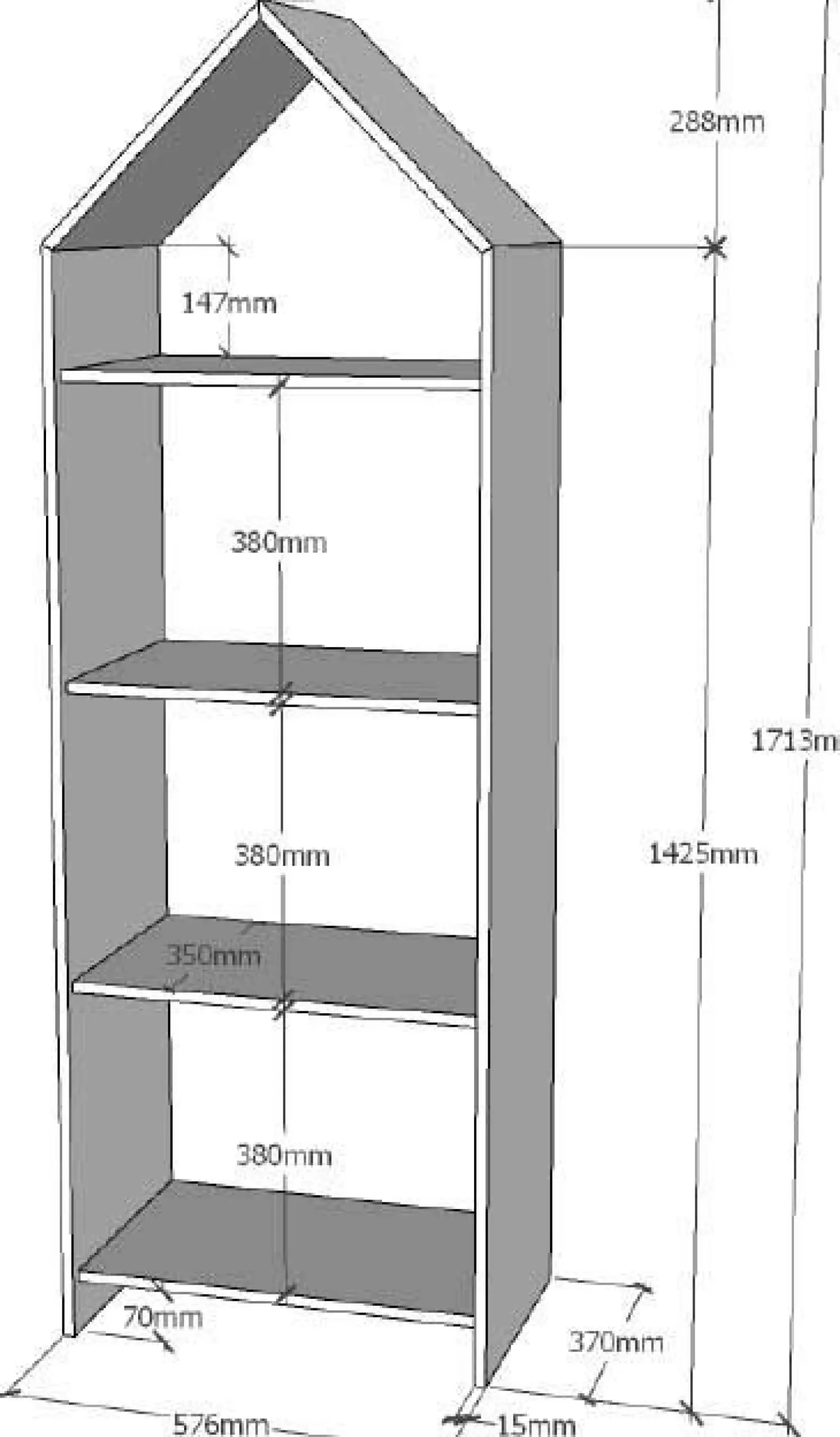 2 Kleiderschränke Bücherregal Casami - mintgrün/weiß