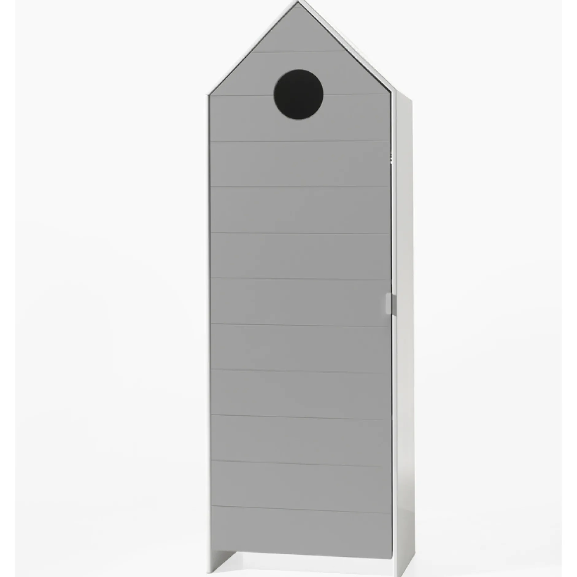 2 Kleiderschränke Bücherregal Casami - mintgrün/weiß/grau