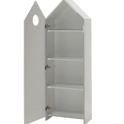 2 Kleiderschränke Bücherregal Casami - mintgrün/weiß/grau