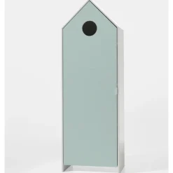 2 Kleiderschränke Bücherregal Casami - mintgrün/weiß/rosa