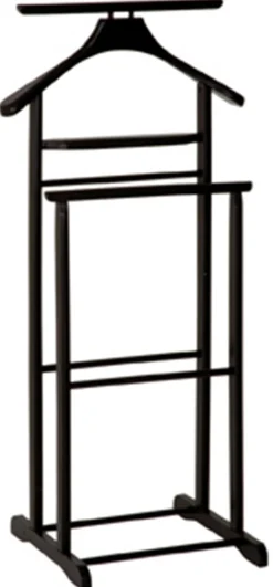 Kleiderständer mit Hosenbügel | Schwarzes Design